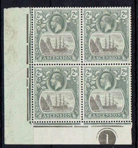 Image of Ascension SG 13/13c UMM British Commonwealth Stamp
